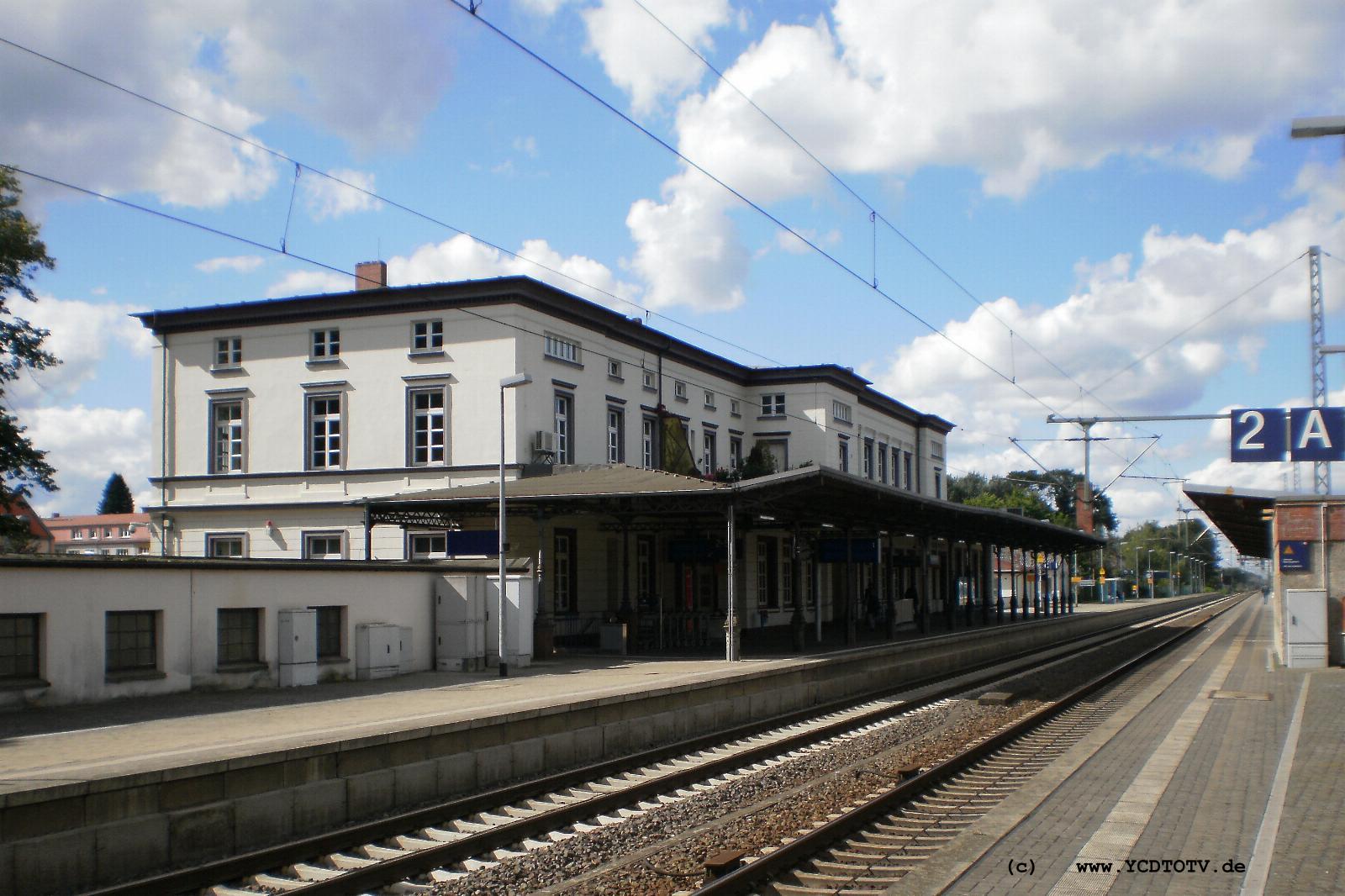 Ludwigslust Bahnhof 07.09.2010 