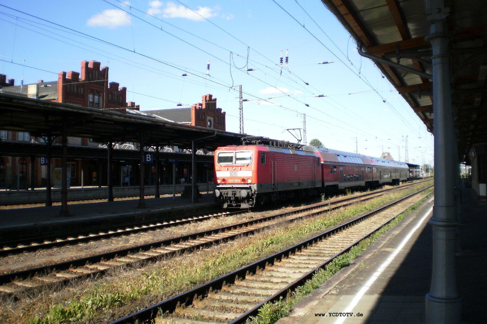 Bahnhof Stendal 16.06.2010 
