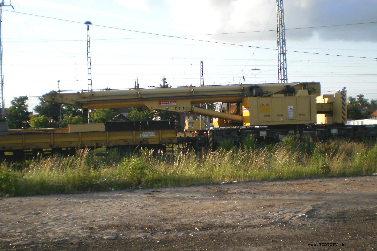 Bahnhof Stendal 21.06.2010, EDK 151 