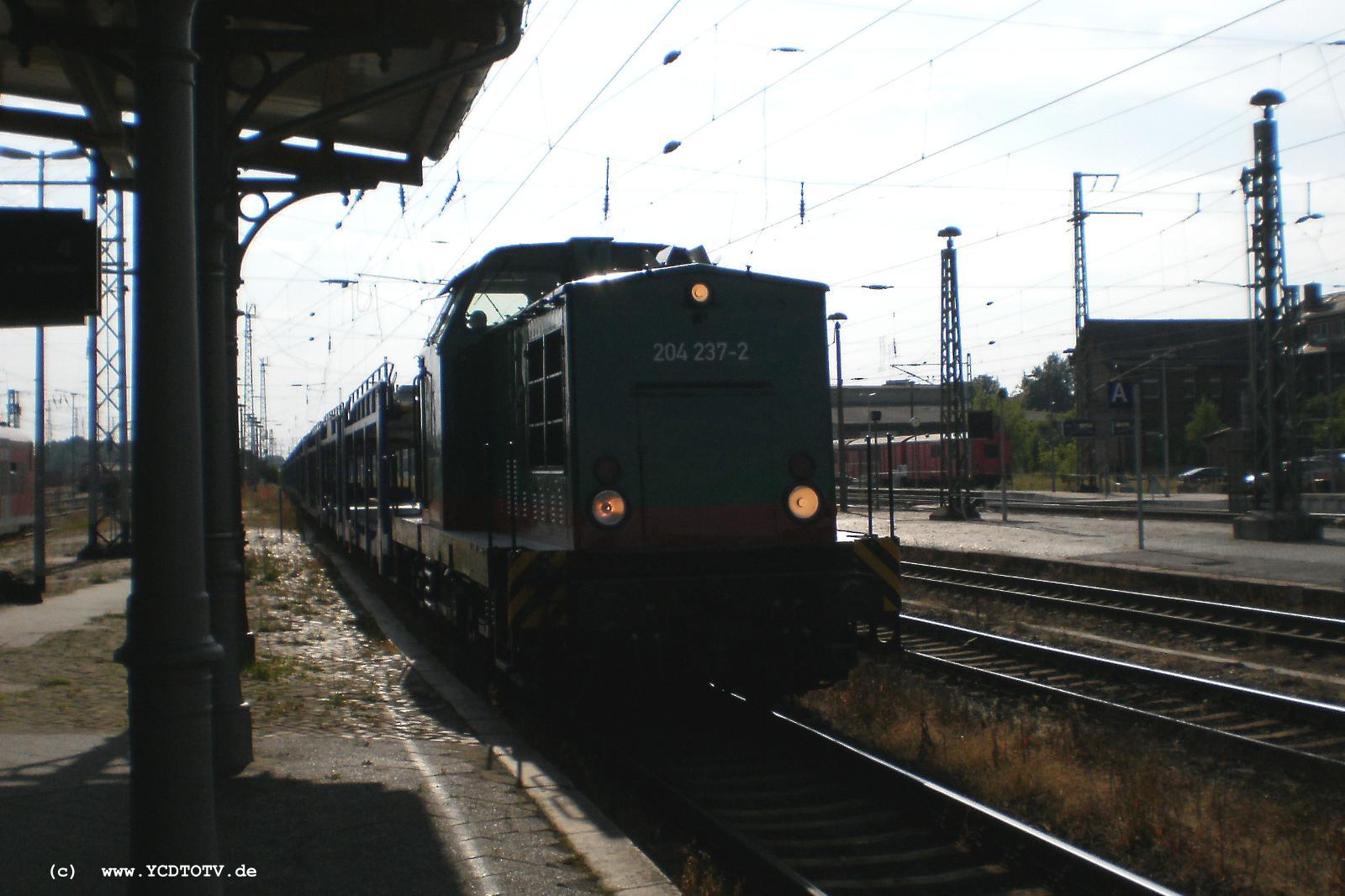 Bahnhof Stendal 02.07.2010, 204 237-2 