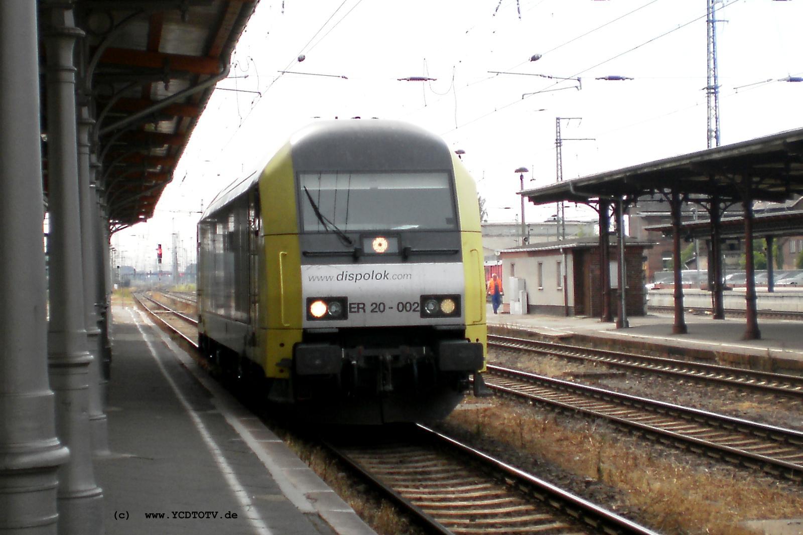 Bahnhof Stendal 12.07.2010, ER 20-002 